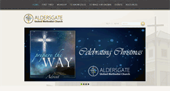 Desktop Screenshot of aldersgateumc.org
